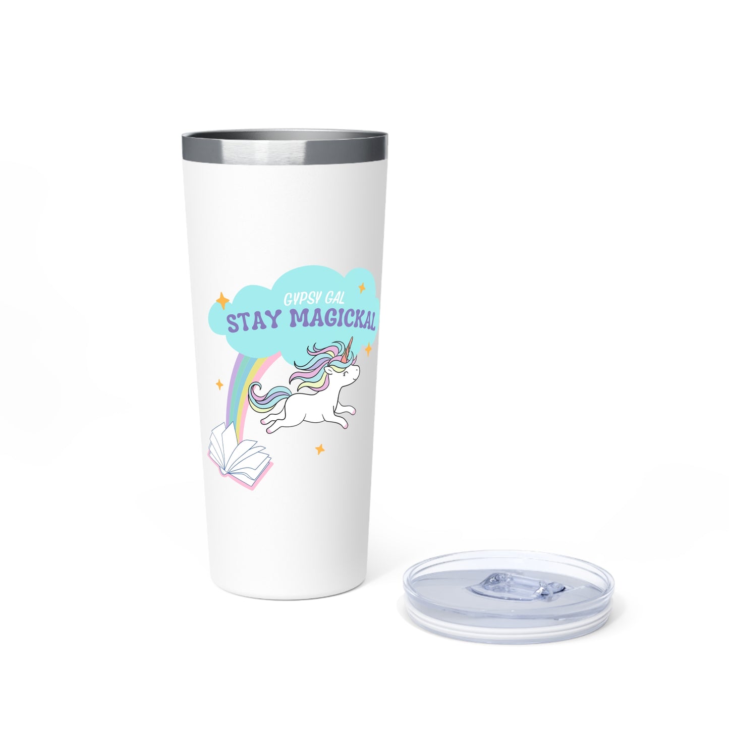 Stay MagicKal Copper Vacuum Insulated Tumbler, 22oz