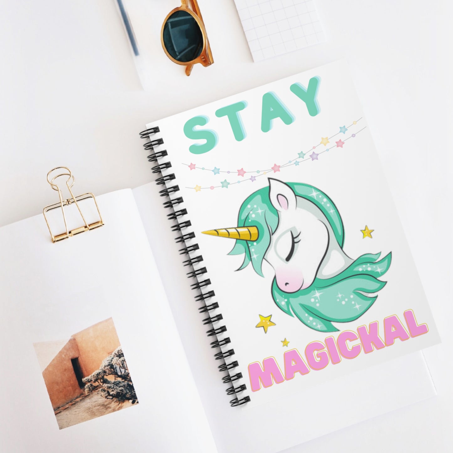 Stay MagicKal Spiral Notebook - Ruled Line