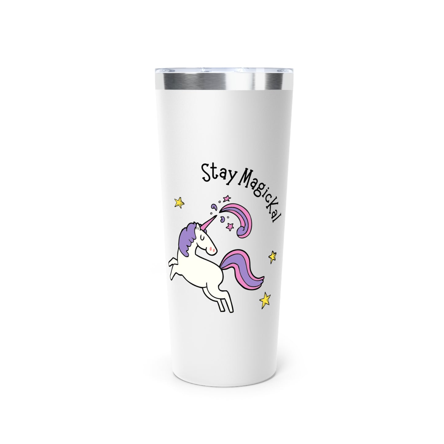 Stay MagicKal Copper Vacuum Insulated Tumbler, 22oz