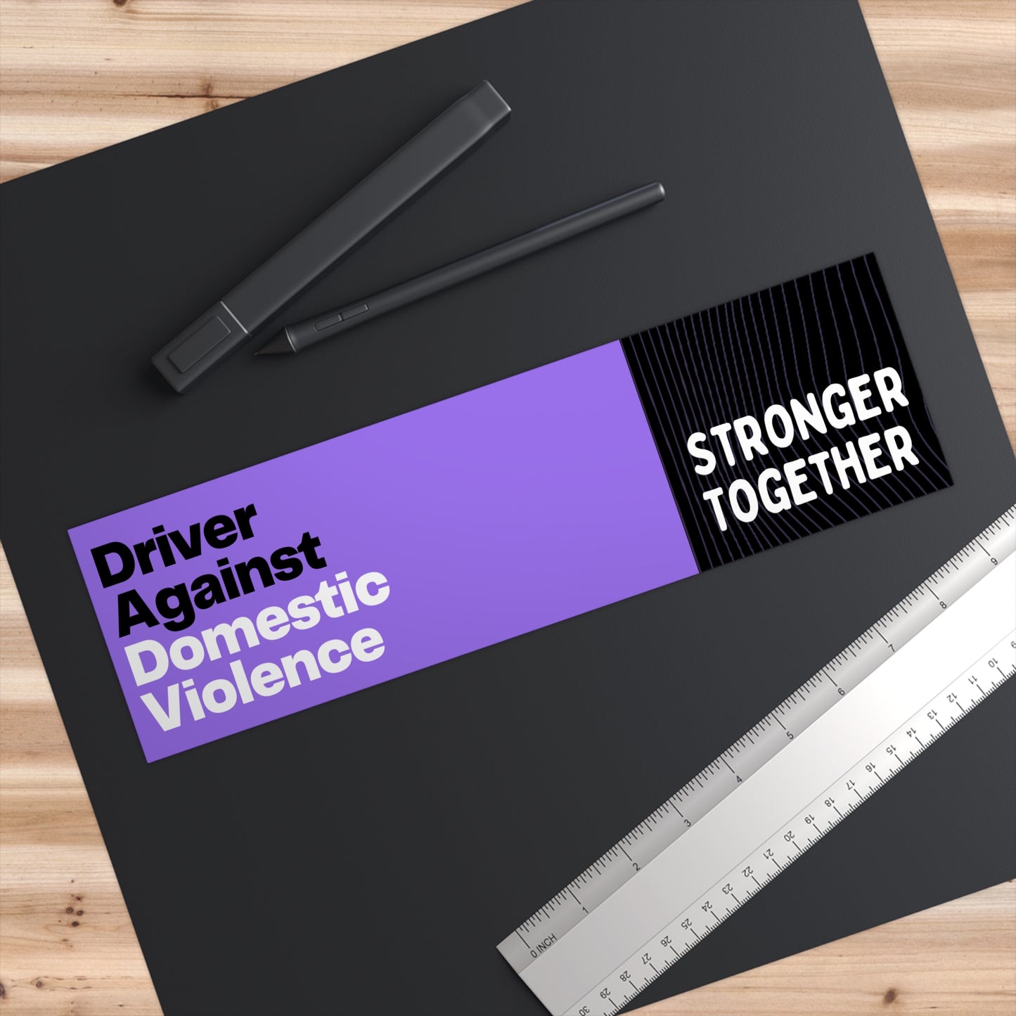 Stronger Together Bumper Sticker