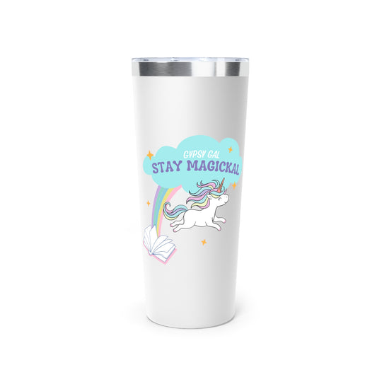 Stay MagicKal Copper Vacuum Insulated Tumbler, 22oz